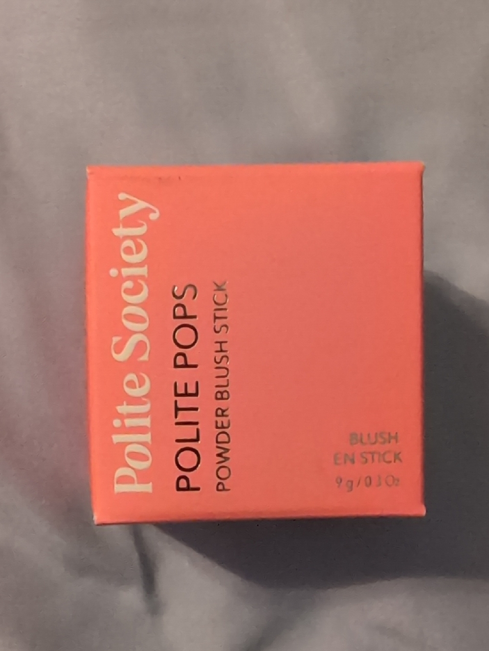 Polite Society Pops Powder Blush Stick - Color: Malibu (Coral Pink)